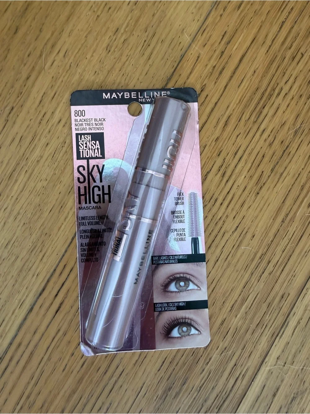 Maybelline Lash Sensational & The Falsies Push Up Angel Mascara - Black (2-Pack)
